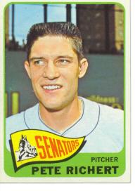 1965 Topps Baseball Cards      252     Pete Richert